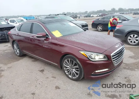 2017 Genesis G80 5.0 Ultimate from USA, damaged, VIN KMHGN4JF1HU173326